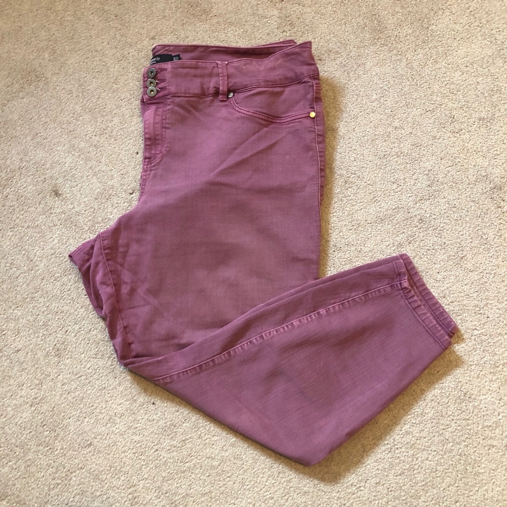 Torrid Colourful Denim Jeans Skinny Leg C